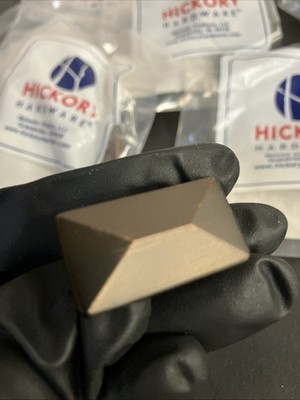 Hickory Hardware Bronze Bar Cabinet Knob Lot Of 10 P2150-RB Bungalow 5/8 x 1-1/4