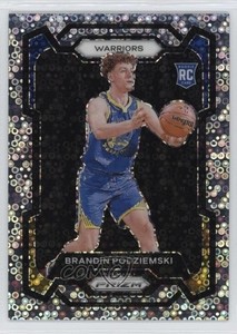 2023-24 Panini Prizm Fast Break Prizm Brandin Podziemski #147 Rookie RC