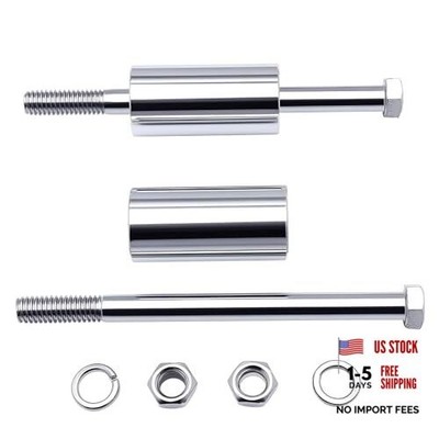 2 Inch Handlebar Riser Extensions Kit Compatible with Harley Sportster Chrome#2