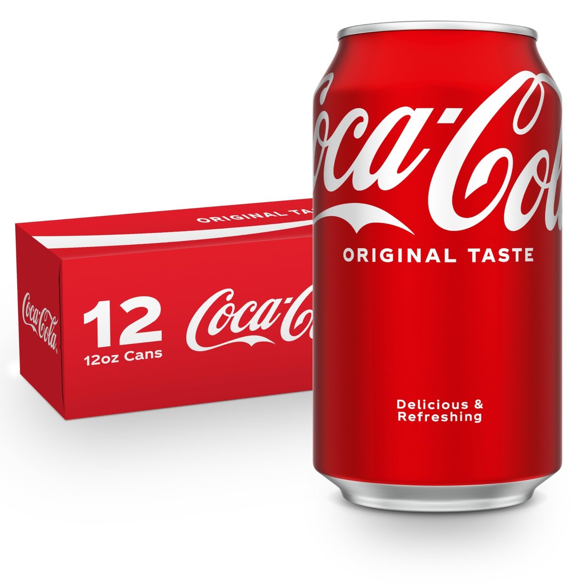 Coca-Cola Fridge Pack Soda Soft Drink, 12 12 Fl Oz (Pack of 12