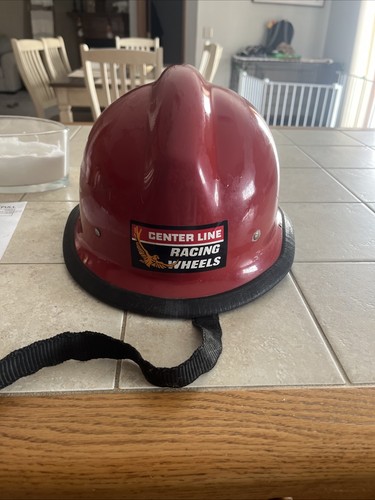 Red Fire Fighter Helmet - Center Line Racing Wheels