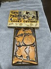 Trick Or Treat 1950s Halloween Metal Cookie Cooky Cutters Set Of 6 Vtg Complete  — photo 3