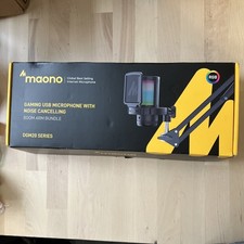 Maono Black DGM20 Series USB Gaming Microphone with Noise Cancelling