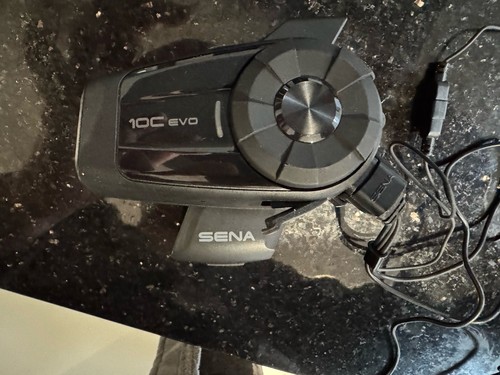 SENA 10C Evo Motorcycle Motorbike Bluetooth Intercom and Ultra UHD /2160p Camera