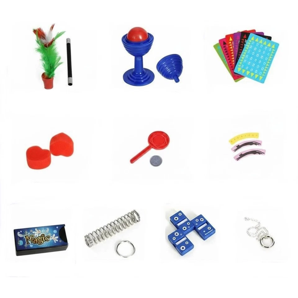 Coffret de Tours de Magie pour Enfant Facile à Apprendre pour Enfants, - Photo 1/1