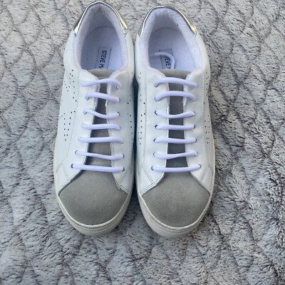 Leather Sneakers Rezza Sneaker Steven By Steve Madden Rezza White