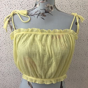 miss selfridge yellow top