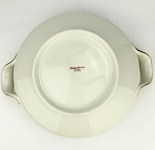 Theodore Haviland Limoges BRETON piatto coperto per verdure rotondo Francia - Foto 5 di 12