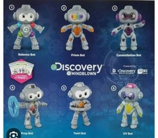 2020 McDonald's Discovery Mindblown Robots Set of 6 COMPLETED