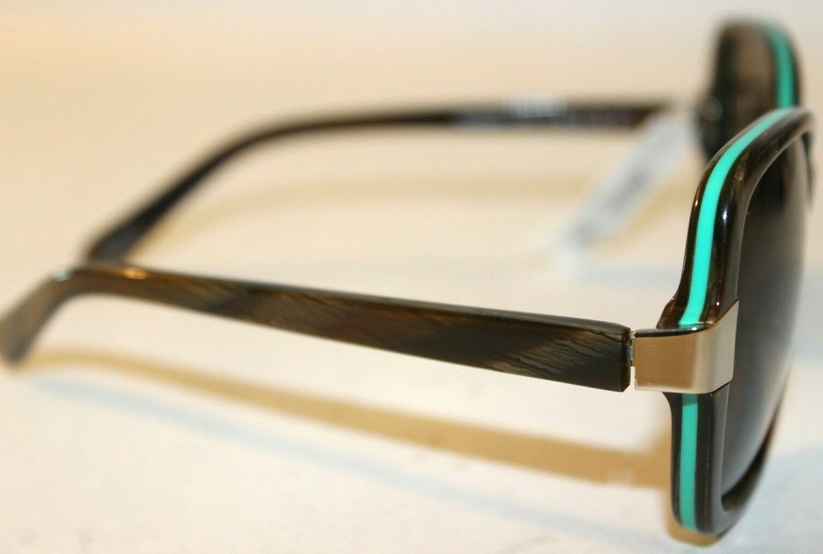 Kate Spade New York Judyann Sunglasses Havana Wood Green Square‎ Polarized NEW KATE SPADE  main image 4
