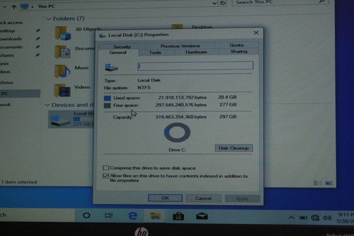 15.6" HP Probook Laptop Vintage Windows 10 64 Bit i3 8gb 300gb DVD - Picture 2 of 2
