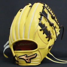 Mizuno Pro Baseball Hard Glove HAGA JAPAN Infield Custom Order Made in JAPAN