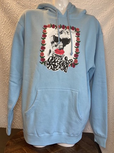 Obey Worldwide Propaganda OBEY Smoke Show Sweatshirt light blue Medium - Picture 2 of 14
