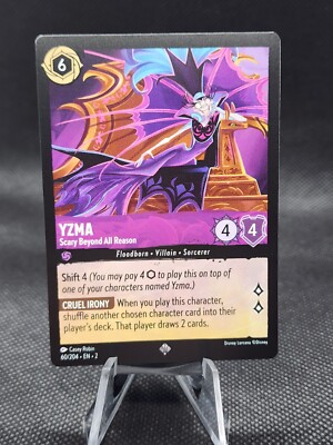 Yzma - Scary Beyond All Reason - 60/204 - Disney Lorcana - Rise Of The Floodborn