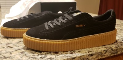Mens Puma Fenty Suede Creepers Black Oatmeal New Never Worn Deadstock Ebay