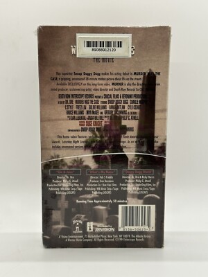 2LP 米 SRC刻印 V.A. Murder Was The Case Murder Was The Case VHS Snoop Dogg not a Cassette Doggystyle IGS