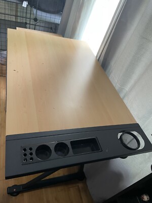 art desk with storage
