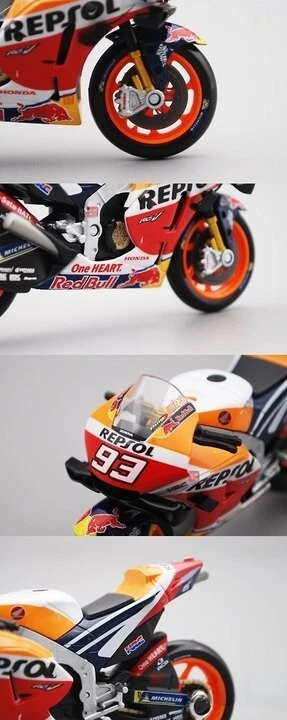 Maisto 1:18 Honda RC213V #44 2021 Repsol Motorcycle Model MotoGP Toy Box New - Image 4 of 4