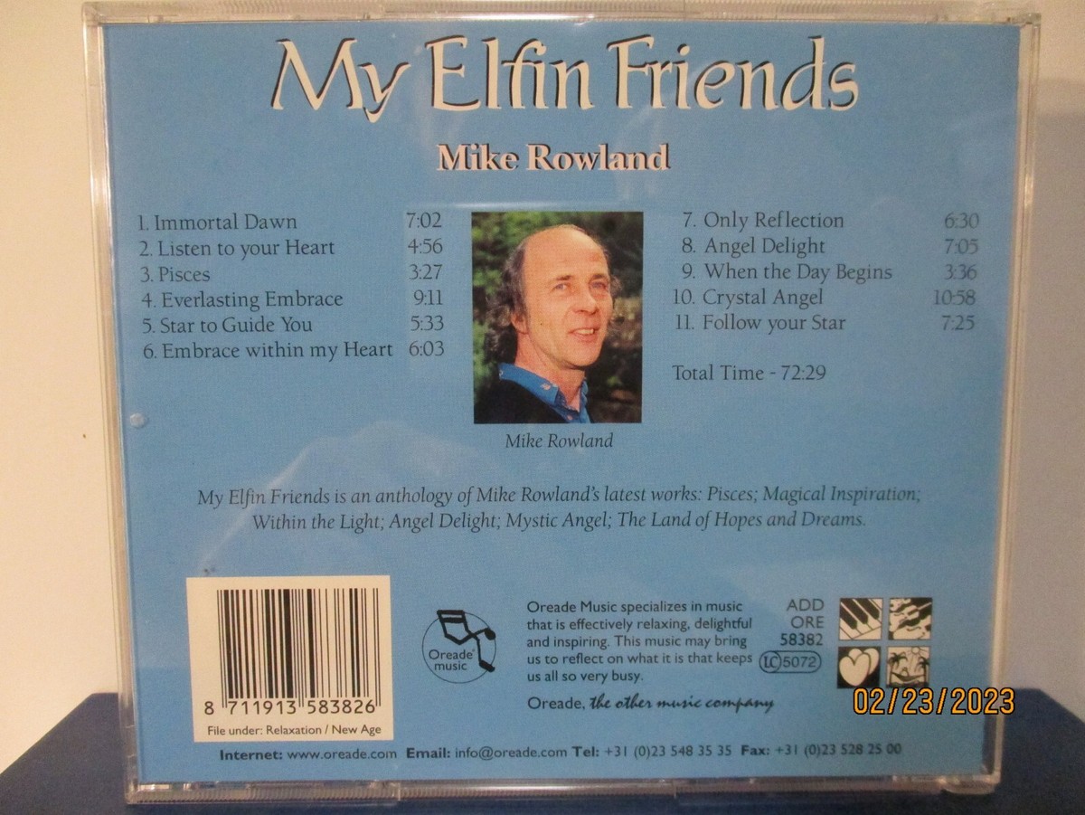 (CD)My Elfin Friends／Mike Rowland My Elfin Friends by Mike Rowland - CD - MINT condition - 25-1010