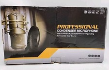 NEW Professional Condenser Microphone Black Bundle One Pack