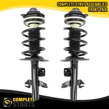 Front Pair Complete Struts & Spring Assemblies for 2014-2023 Jeep Cherokee AWD