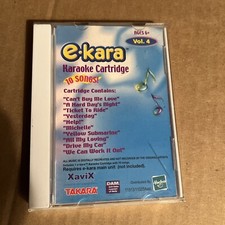 Takara e-kara Karaoke Cartridges Volume 4 10 Beatles songs 