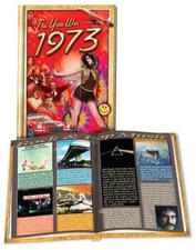 Flickback 1973 Flickback Mini-Book  Commemorative Year Gift MBS1973 - GOOD