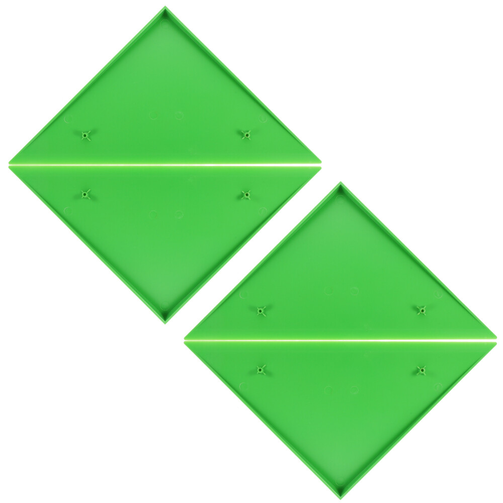 4 PCS Triangle Table Corner Football Guard Foosball Parts Ramps