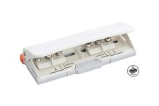 Bira 6 Hole Punch, Off White, 8 Sheets, Mini/Pocket/A4/A5/A6/Pesonal/Deskfax