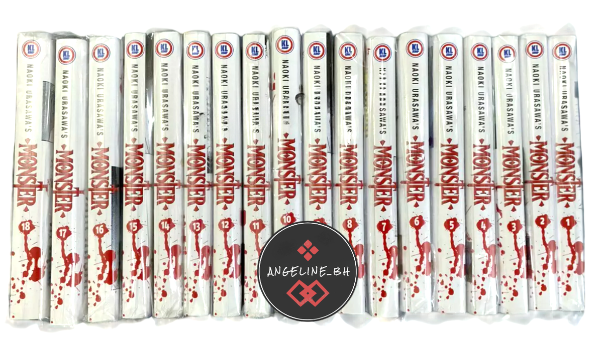 Monster Manga Complete Set Vol. 1-18 English Versionby Naoki