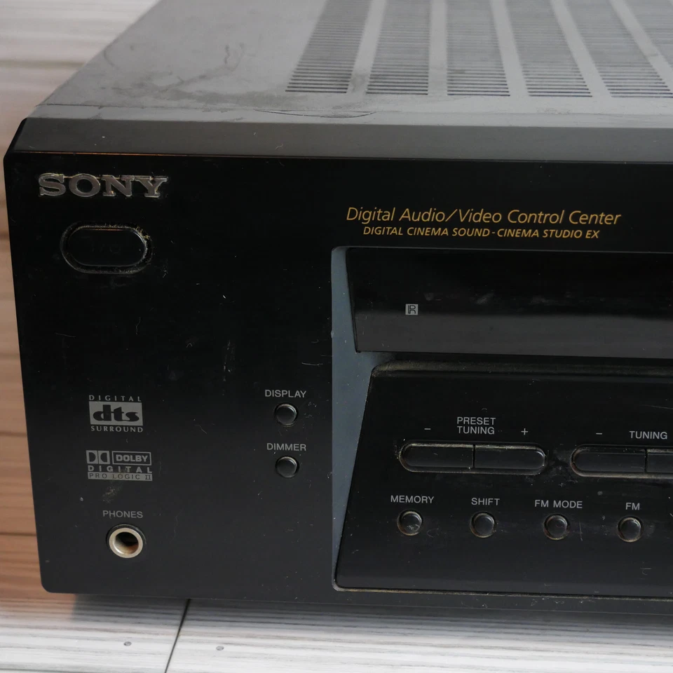 Sony STR-K840P Surround Sound 5.1 Channel 100W Stereo Receiver Black - For Parts - Image 2 of 4