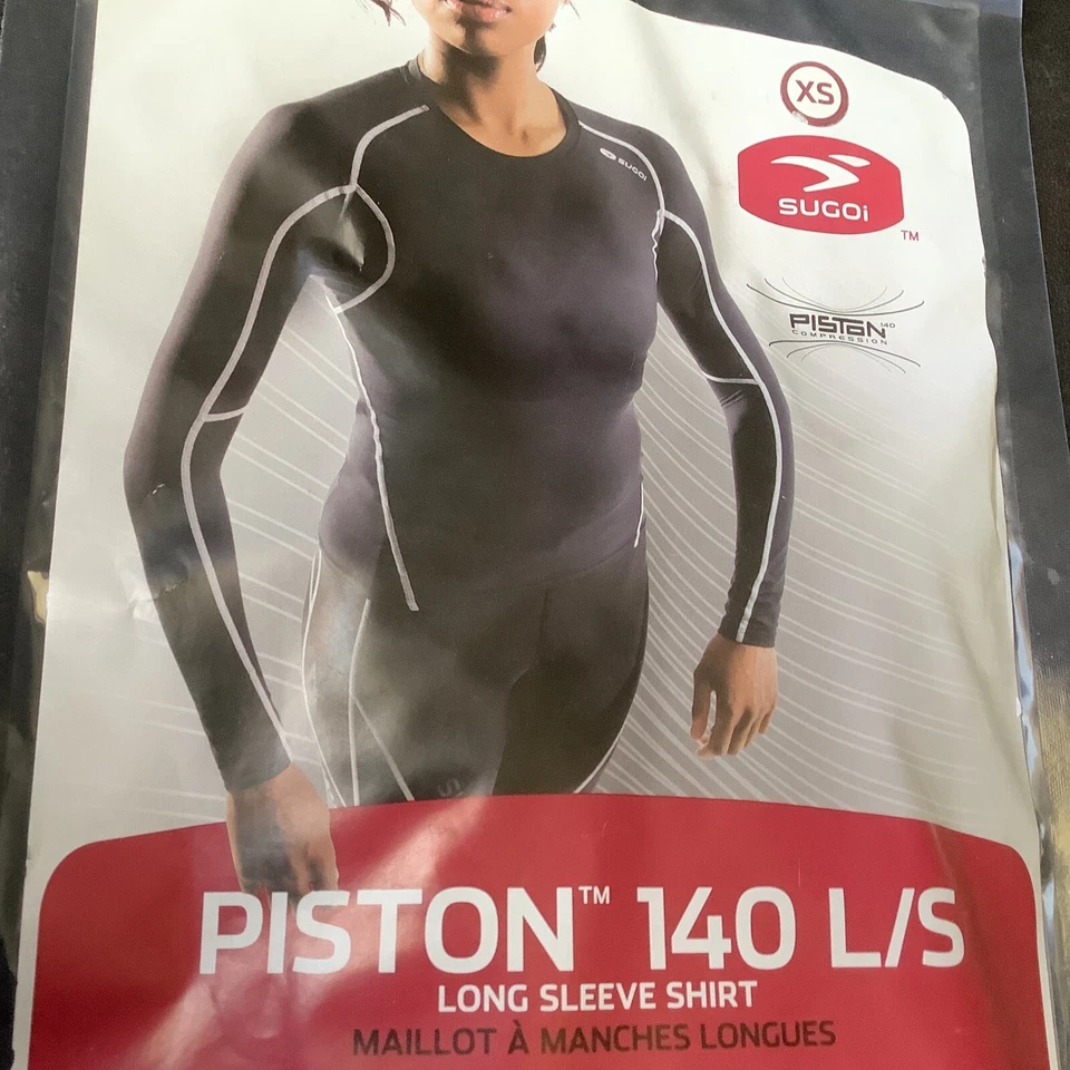 Sugoi Piston 140 L/s Women's Compression Long Sleeve Base Layer Black - XS - image 2 of 4