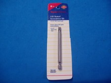 #10 SLOTTED SCREWDRIVER BIT MADE IN USA 3 1/2" LONG MASTER MECHANIC HIGH QUALITY