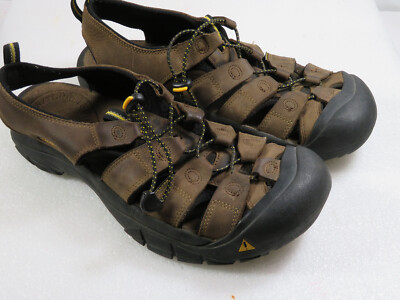 Nice! Men's KEEN newport leather water SANDALS comfy 10.5M $135