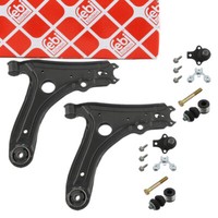 2X Febi Querlenker + Traggelenk + Koppelstange FüR VW Golf 2 Jetta Vorne Unten