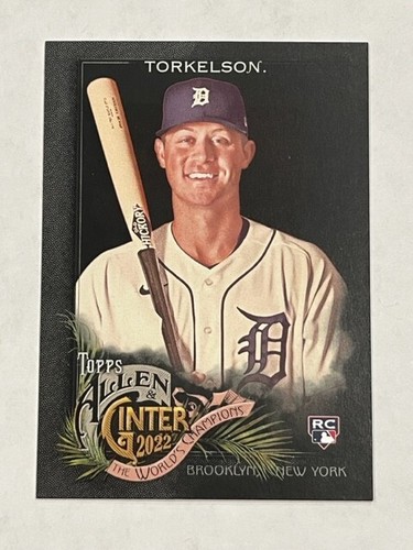 SPENCER TORKELSON 2022 Topps Allen Ginter X Rookie Card 235 Tigers 