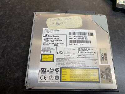 IBM/Lenovo DVD R/CD-RW Laufwerk Modell Nr. GCC-4240N - ungetestet