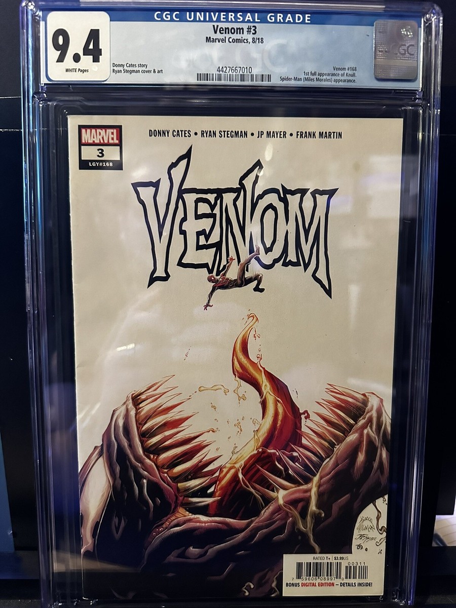 洋書 Venom #3 3rd Printing CGC 9.8 洋書 Venom #3 3rd Printing CGC 9.8 Venom #3 (3rd Printing