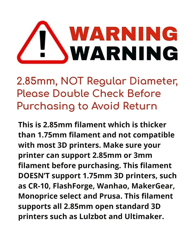 Filamento PC resistente Polymax Polymax 2,85 mm, filamento de policarbonato blanco 2,85... Foto 3 de 4