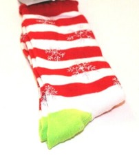 Holiday Editions Christmas Stocking Stuffer Snowflakes Women's Socks Sz 4-10