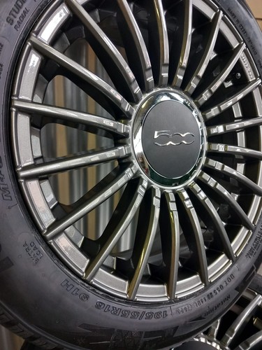 set 4 ruote invernali complete cerchi+pneus winter 16" per FIAT 500e elettrica - Picture 3 of 6