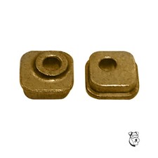  556 1 Pr  1/24 Slot Car Oilite Square Adjusta-Bushings 3/32" Axle Mid America