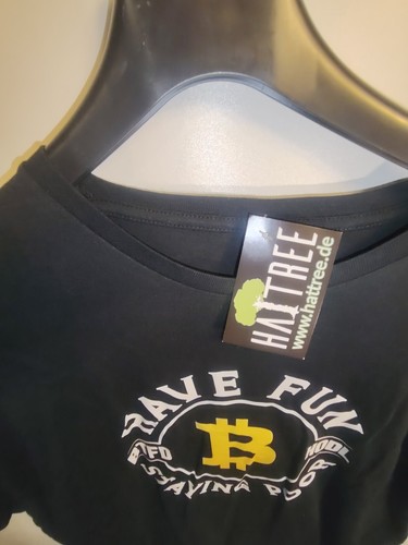 Krypto Funny Spruch Crypto Geld Coin Money Bio Baumwolle Shirt L - Picture 4 of 4
