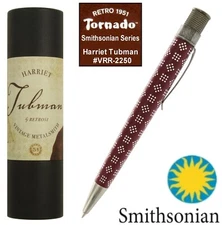 Retro 51 Metalsmith Series Rollerball Pen / Harriet Tubman #VRR-2250