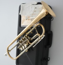 Professional 85 Copper Rotary Valve Trumpet Bb Key Free SHIPPING