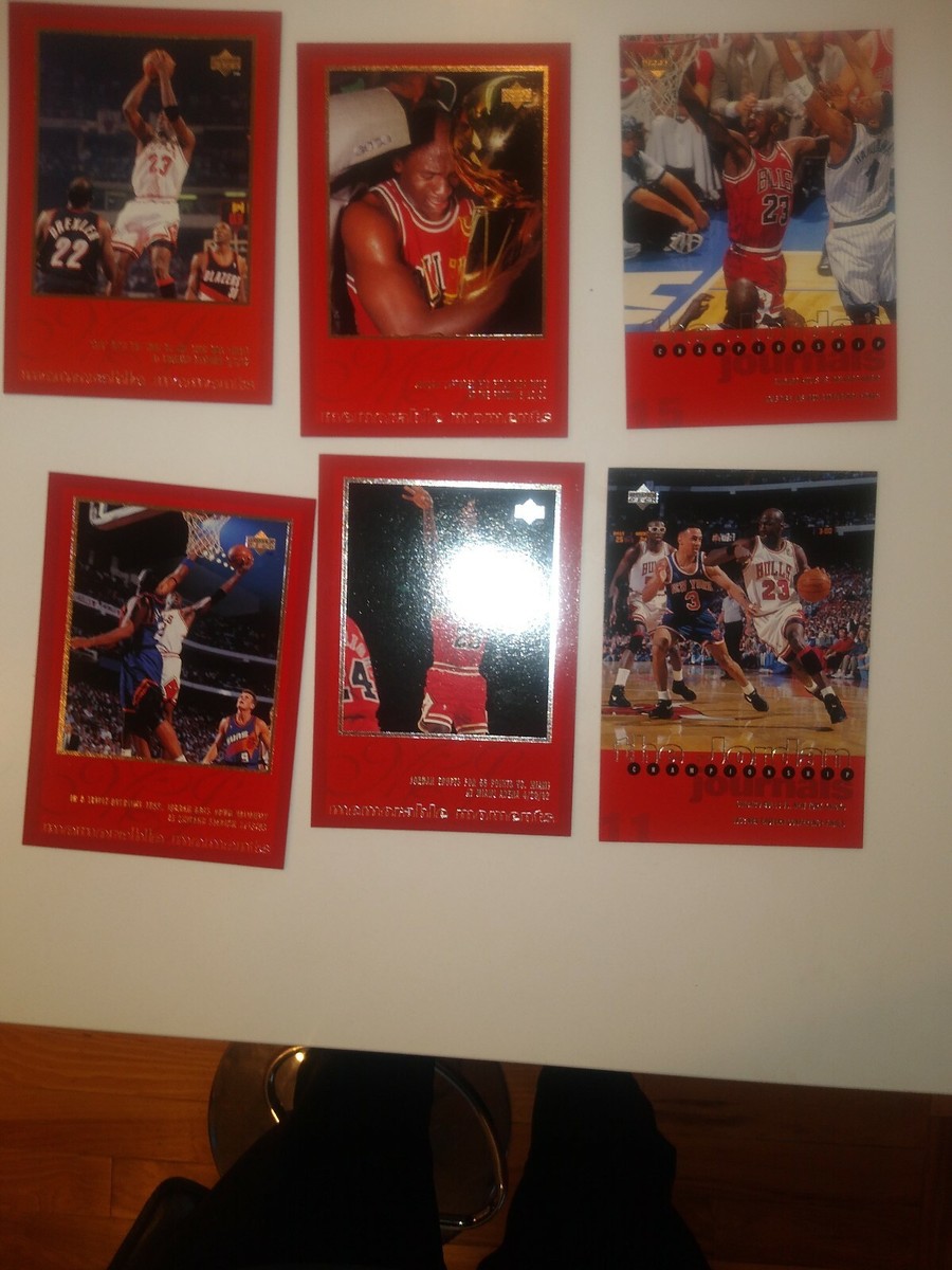 Michael Jordan The Jordan Championship Journals Upper Deck Michael Jordan The Jordan Championship Journals Upper Deck