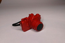 Vintage Die Cast Miniature Camera figure SLR Pentax Canon Paperweight