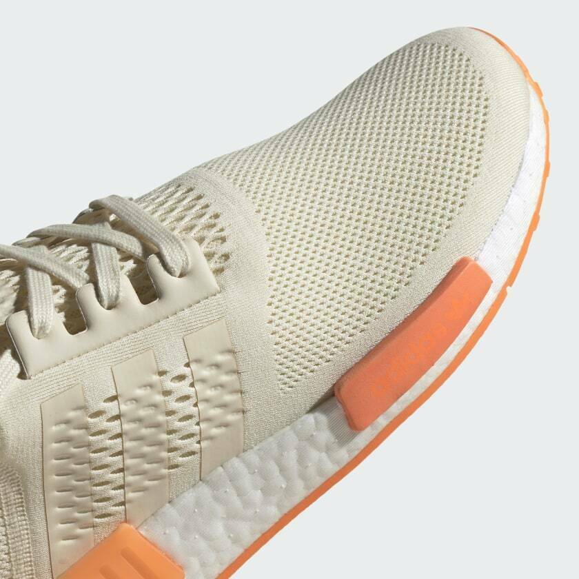 Adidas NMD R1 Boost Cream Off White Screaming Orange FY5984 Men's US 9.5  Shoes | eBay