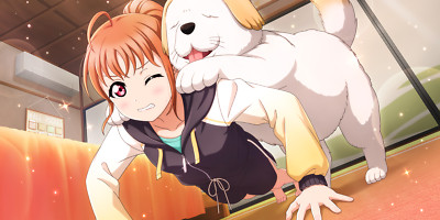 Anime takami chika love live sunshine girls dog Playmat Game Mat