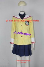 Clannad girl school Uniform Cosplay Costume girl uniform acgcosplay costume